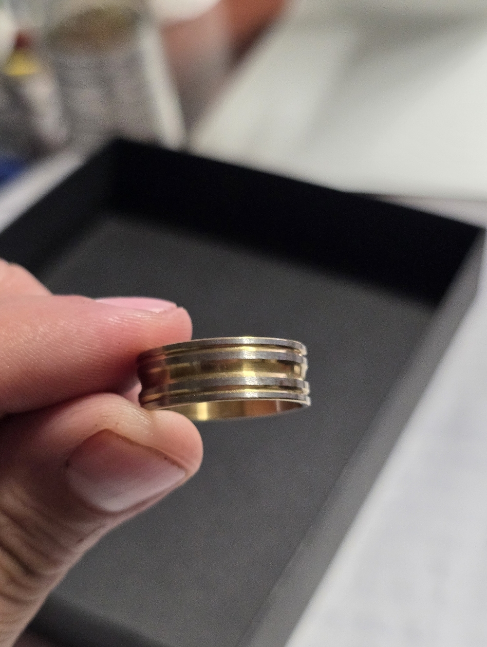 The Lady Knight's Armory - Mixed-Alloy Ring
